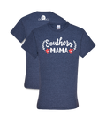 Southern Couture Mama Flower Front Print Girlie - Adult & Kids T-Shirts, Sweatshirts & Hoodies apparel design preview 1