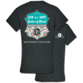 Southern Couture Preppy Happy State of Mind - Adult & Kids T-Shirts, Sweatshirts & Hoodies apparel design preview 1