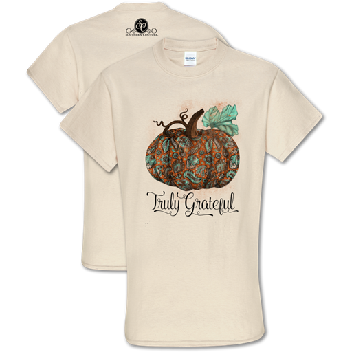 Southern Couture Classic Grateful Pumpkin - Adult & Kids T-Shirts, Sweatshirts & Hoodies apparel design preview 1