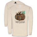 Southern Couture Classic Grateful Pumpkin - Adult & Kids T-Shirts, Sweatshirts & Hoodies apparel design preview 1