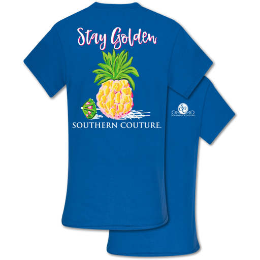 Southern Couture Classic Stay Golden Pineapple - Adult & Kids T-Shirts, Sweatshirts & Hoodies apparel design preview 1