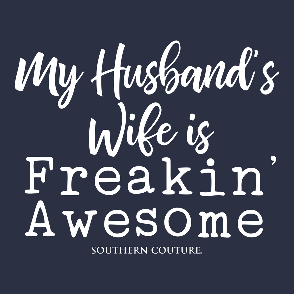 Southern Couture My Husband's Wife Soft - Adult & Kids T-Shirts, Sweatshirts & Hoodies apparel design preview 2