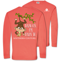 SALE Southern Couture Fixin' To Monkey Comfort Colors - Adult & Kids T-Shirts, Sweatshirts & Hoodies apparel design preview 1