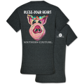 SALE Southern Couture Classic Bless Your Heart Pig - Adult & Kids T-Shirts, Sweatshirts & Hoodies apparel design preview 1