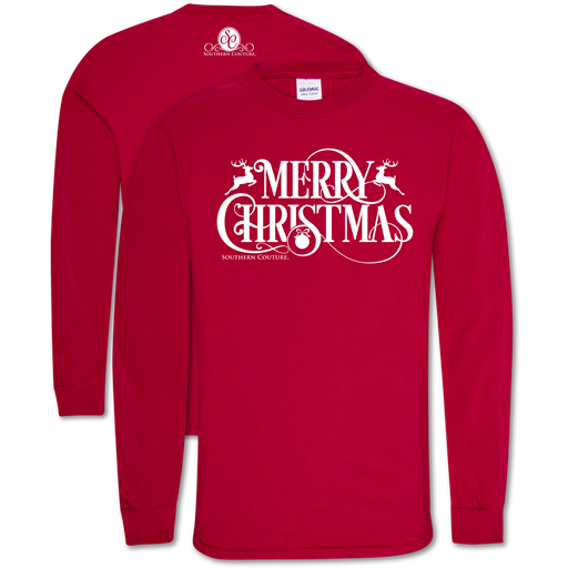 SALE Southern Couture Soft Collection Merry Christmas - Adult & Kids T-Shirts, Sweatshirts & Hoodies apparel design preview 1
