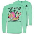 Sale Southern Couture Whale With My Soul Comfort - Adult & Kids T-Shirts, Sweatshirts & Hoodies apparel design preview 1