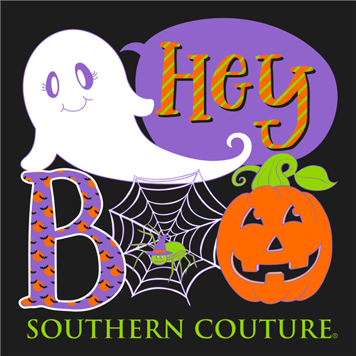 SALE Southern Couture Classic Boo Halloween Fall - Adult & Kids T-Shirts, Sweatshirts & Hoodies apparel design preview 2