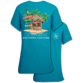 Southern Couture Classic Collection Tiki Hut Beach - Adult & Kids T-Shirts, Sweatshirts & Hoodies apparel design preview 1