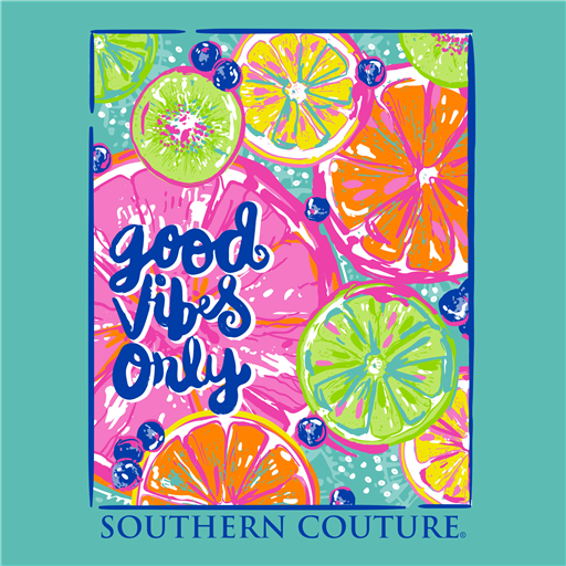 Southern Couture Vibes Only Comfort Colors - Adult & Kids T-Shirts, Sweatshirts & Hoodies apparel design preview 2