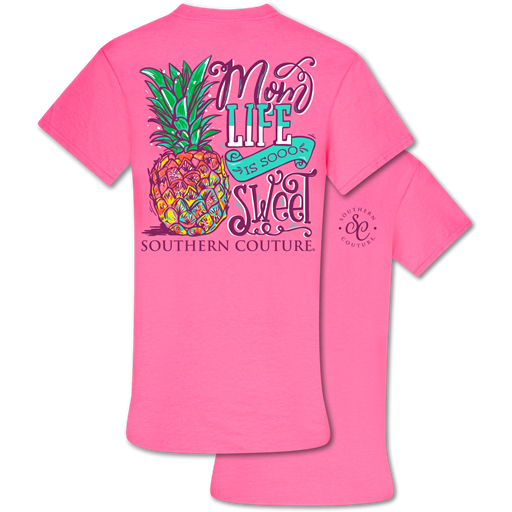 Southern Couture Classic Collection Mom Life is Sweet - Adult & Kids T-Shirts, Sweatshirts & Hoodies apparel design preview 1