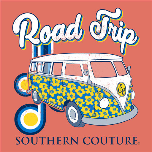 SALE Southern Couture Classic Collection Road Trip - Adult & Kids T-Shirts, Sweatshirts & Hoodies apparel design preview 2