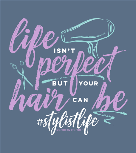 Southern Couture Soft Collection Hair Can Be Stylist - Adult & Kids T-Shirts, Sweatshirts & Hoodies apparel design preview 2