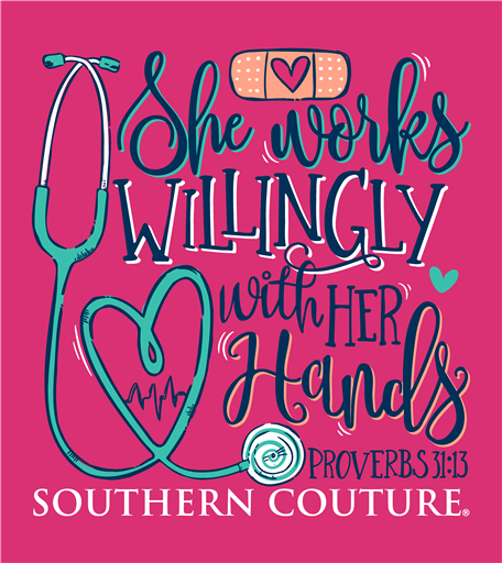 Southern Couture Classic Collection Works Willingly - Adult & Kids T-Shirts, Sweatshirts & Hoodies apparel design preview 2