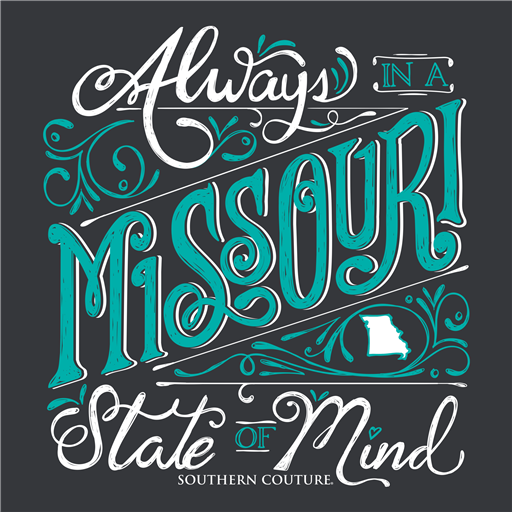 Southern Couture Classic Collection Missouri State Of - Adult & Kids T-Shirts, Sweatshirts & Hoodies apparel design preview 2