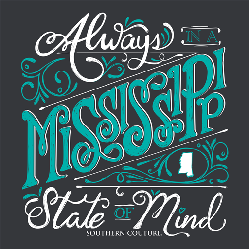 Southern Couture Classic Collection Mississippi State - Adult & Kids T-Shirts, Sweatshirts & Hoodies apparel design preview 2