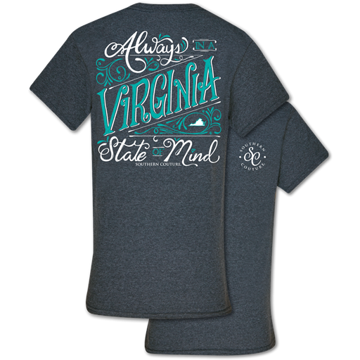 Southern Couture Classic Collection Virginia State Of - Adult & Kids T-Shirts, Sweatshirts & Hoodies apparel design preview 1
