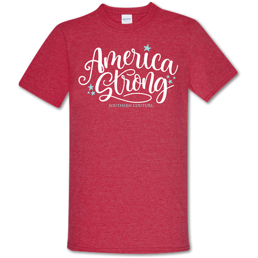 Southern Couture Soft Collection America Strong USA - Adult & Kids T-Shirts, Sweatshirts & Hoodies apparel design preview 1
