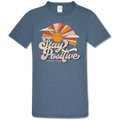 Southern Couture Soft Collection Stay Positive Sunset - Adult & Kids T-Shirts, Sweatshirts & Hoodies apparel design preview 1
