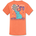 Southern Couture Spread Joy Elephant Comfort Colors - Adult & Kids T-Shirts, Sweatshirts & Hoodies apparel design preview 1