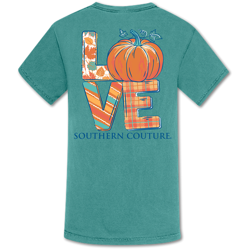 SALE Southern Couture Love Pumpkin Fall Comfort - Adult & Kids T-Shirts, Sweatshirts & Hoodies apparel design preview 1