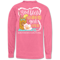 SALE Southern Couture God Bless Girls Comfort Colors - Adult & Kids T-Shirts, Sweatshirts & Hoodies apparel design preview 2