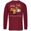 SALE Southern Couture Classic Hello Fall Bonfire - Adult & Kids T-Shirts, Sweatshirts & Hoodies apparel design preview 1