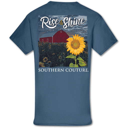 Southern Couture Classic Rise Shine Sunflower - Adult & Kids T-Shirts, Sweatshirts & Hoodies apparel design preview 1
