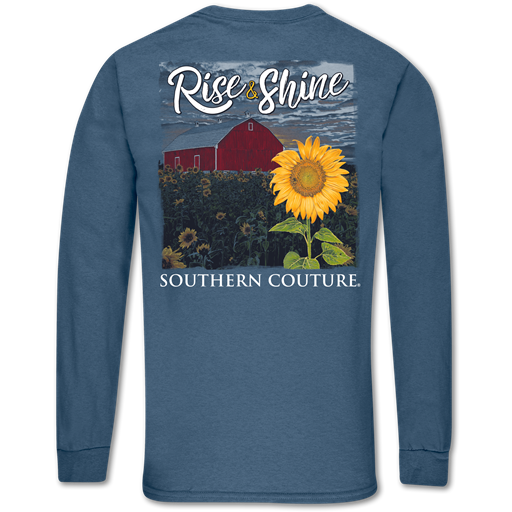 SALE Southern Couture Classic Rise Shine Sunflower - Adult & Kids T-Shirts, Sweatshirts & Hoodies apparel design preview 1