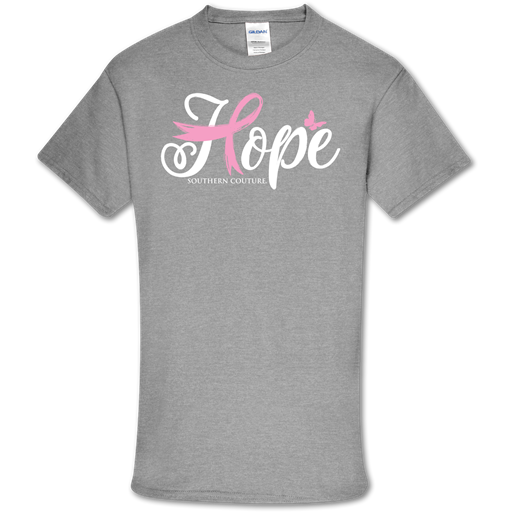 Southern Couture Soft Collection Hope Cancer - Adult & Kids T-Shirts, Sweatshirts & Hoodies apparel design preview 1