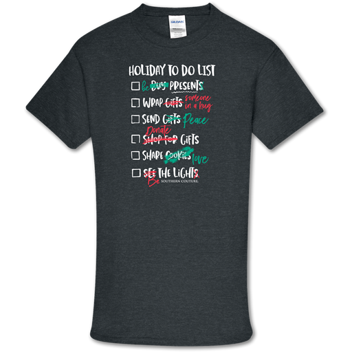 SALE Southern Couture Soft Collection Holiday To Do - Adult & Kids T-Shirts, Sweatshirts & Hoodies apparel design preview 1