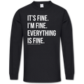 Southern Couture Soft Collection Everything is Fine - Adult & Kids T-Shirts, Sweatshirts & Hoodies apparel design preview 1
