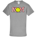 Southern Couture Soft Collection Softball Mom front - Adult & Kids T-Shirts, Sweatshirts & Hoodies apparel design preview 1