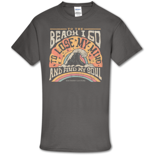 Southern Couture Soft Collection To The Beach I Go - Adult & Kids T-Shirts, Sweatshirts & Hoodies apparel design preview 1