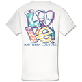 Southern Couture Classic LOVE Nurse - Adult & Kids T-Shirts, Sweatshirts & Hoodies apparel design preview 1