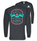 SALE Southern Couture Faith Hope Love Christian - Adult & Kids T-Shirts, Sweatshirts & Hoodies apparel design preview 1