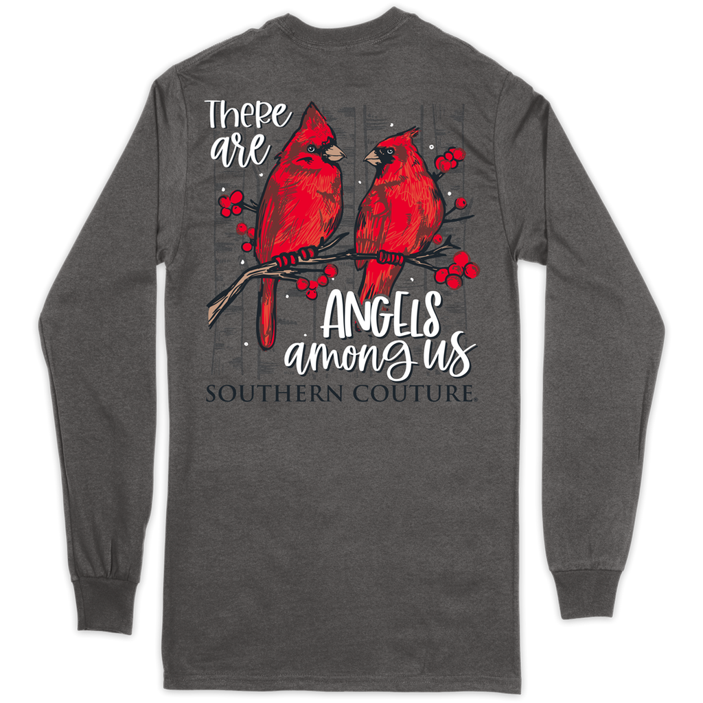 Southern Couture Classic Angels Among Us Charcoal - Adult & Kids T-Shirts, Sweatshirts & Hoodies apparel design preview 1