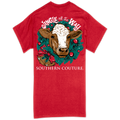 Southern Couture Classic Jingle all the Way Cow - Adult & Kids T-Shirts, Sweatshirts & Hoodies apparel design preview 1