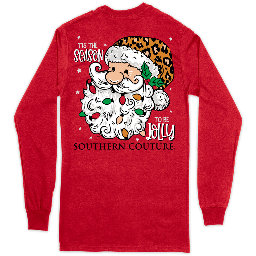 Southern Couture Classic Season to be Jolly Santa - Adult & Kids T-Shirts, Sweatshirts & Hoodies apparel design preview 1