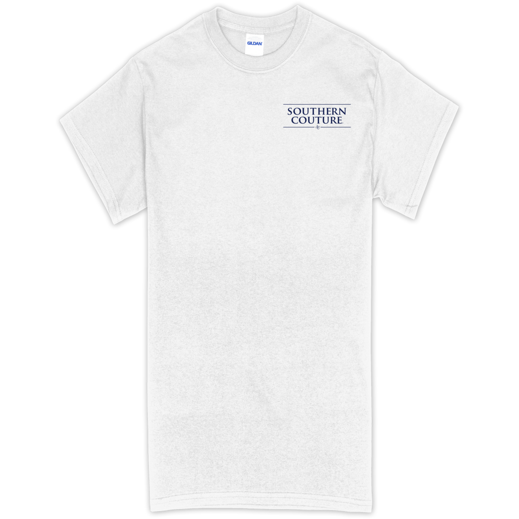 Southern Couture Classic Beach Waves Lazy Days - Adult & Kids T-Shirts, Sweatshirts & Hoodies apparel design preview 2
