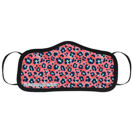 SALE Southern Couture Preppy Coral Leopard Protective - Adult & Kids T-Shirts, Sweatshirts & Hoodies apparel design preview 1