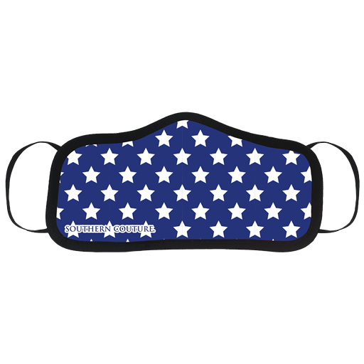 SALE Southern Couture USA Stars Protective Mask - Adult & Kids T-Shirts, Sweatshirts & Hoodies apparel design preview 1