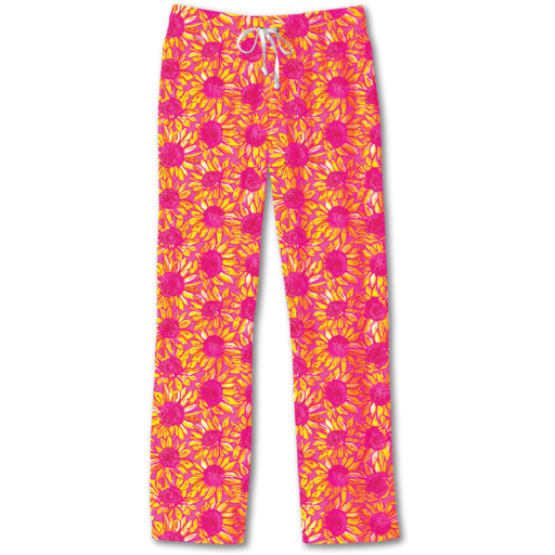 Southern Couture Preppy Sunflower Lounge Pants - Adult & Kids T-Shirts, Sweatshirts & Hoodies apparel design preview 1