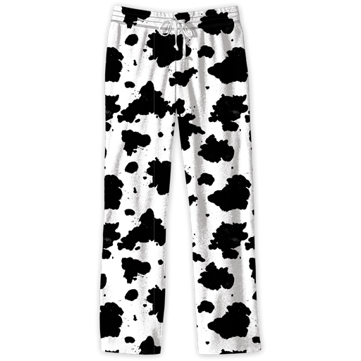 Southern Couture Cow Print Lounge Pants - Adult & Kids T-Shirts, Sweatshirts & Hoodies apparel design preview 1