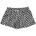 Southern Couture Black/White Leopard Lounge Shorts - Adult & Kids T-Shirts, Sweatshirts & Hoodies apparel design preview 1