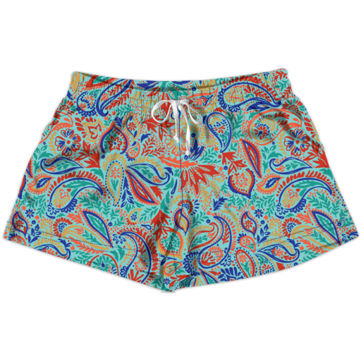 Southern Couture Western Paisley Lounge Shorts - Adult & Kids T-Shirts, Sweatshirts & Hoodies apparel design preview 1