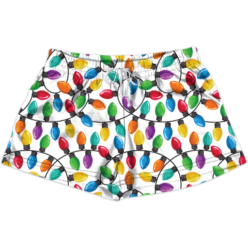 Southern Couture Christmas Lights Lounge Shorts - Adult & Kids T-Shirts, Sweatshirts & Hoodies apparel design preview 1