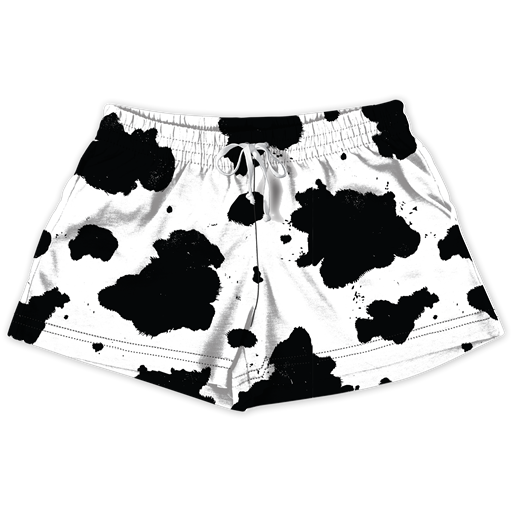Southern Couture Cow Print Lounge Shorts - Adult & Kids T-Shirts, Sweatshirts & Hoodies apparel design preview 1