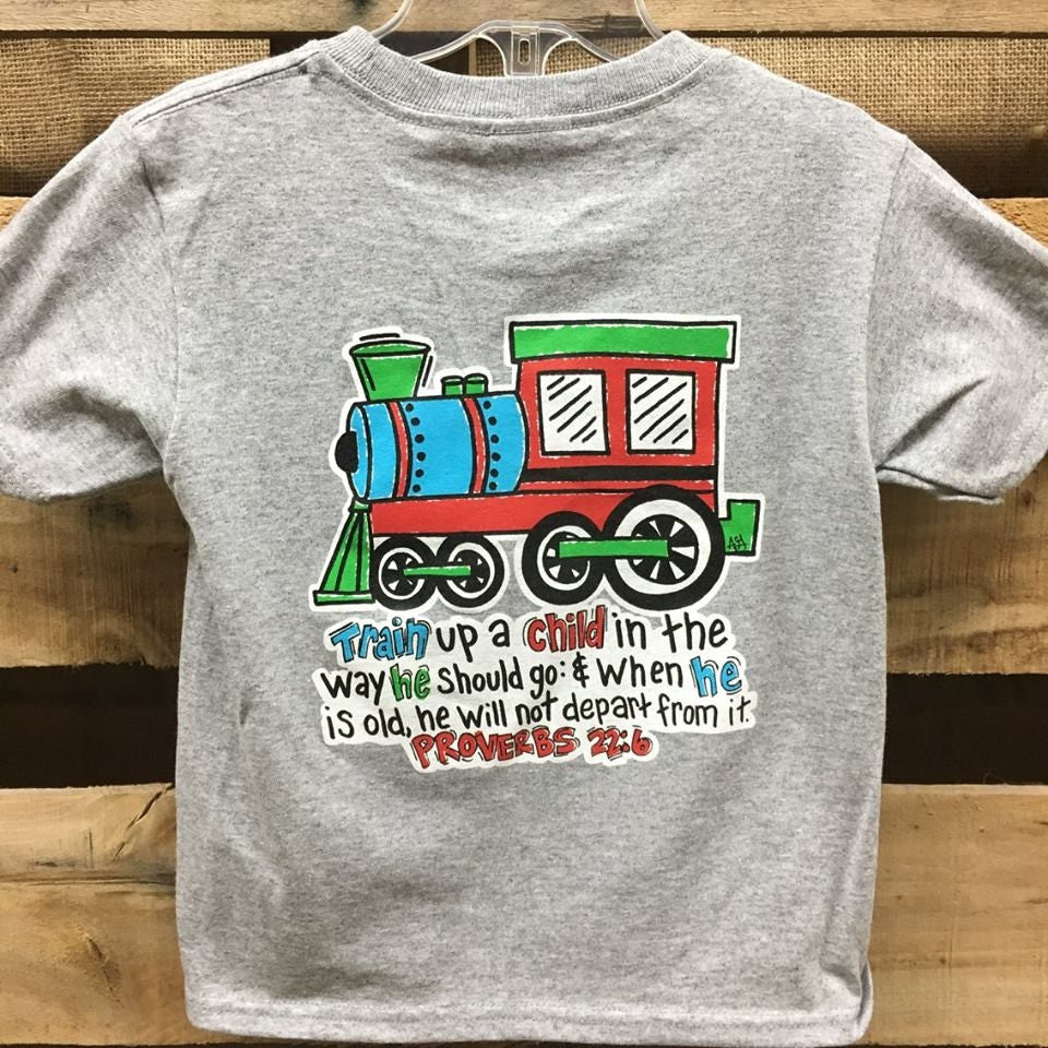 Backwoods Train Up a Child Christian Bright Unisex - Adult & Kids T-Shirts, Sweatshirts & Hoodies apparel design preview 1