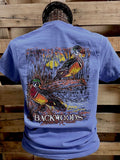 Backwoods Born Raised Wood Ducks Comfort Colors - Adult & Kids T-Shirts, Sweatshirts & Hoodies apparel design preview 1