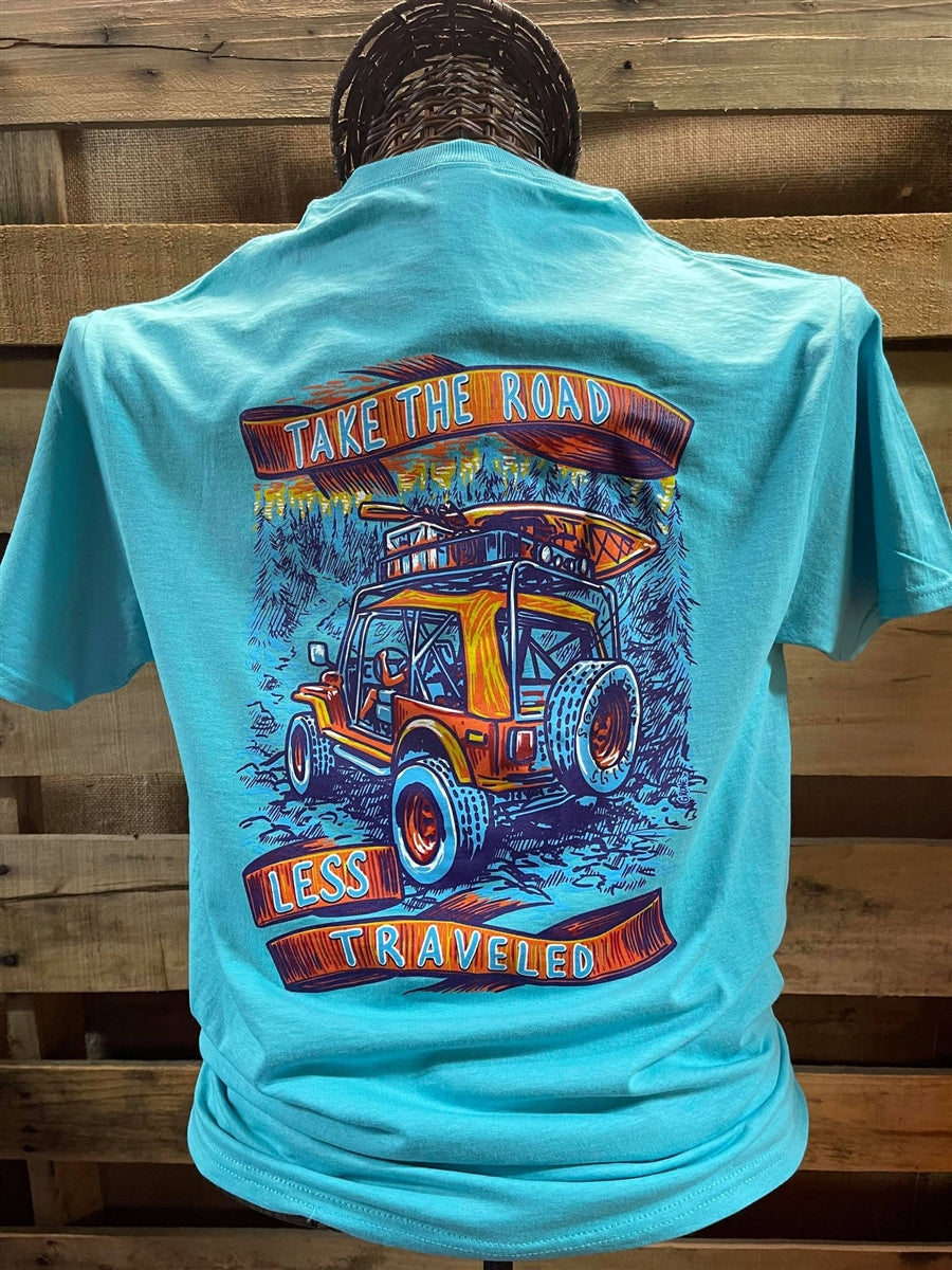 Southern Chics Apparel Take the Road Less Traveled - Adult & Kids T-Shirts, Sweatshirts & Hoodies apparel design preview 1
